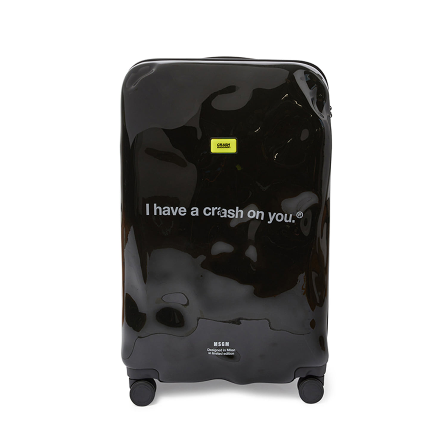 [MSGM X CRASH BAGGAGE] 크래쉬배기지 MSGM 블랙 31인치 CBG-2SLU401-99 - 상세 이미지 2