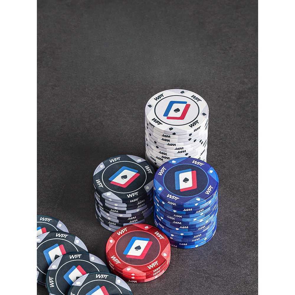 텍사스 홀덤 게임 칩 카지노 스타일 포커 카드 룰렛 A형 300개(39mm) - 상세 이미지 3