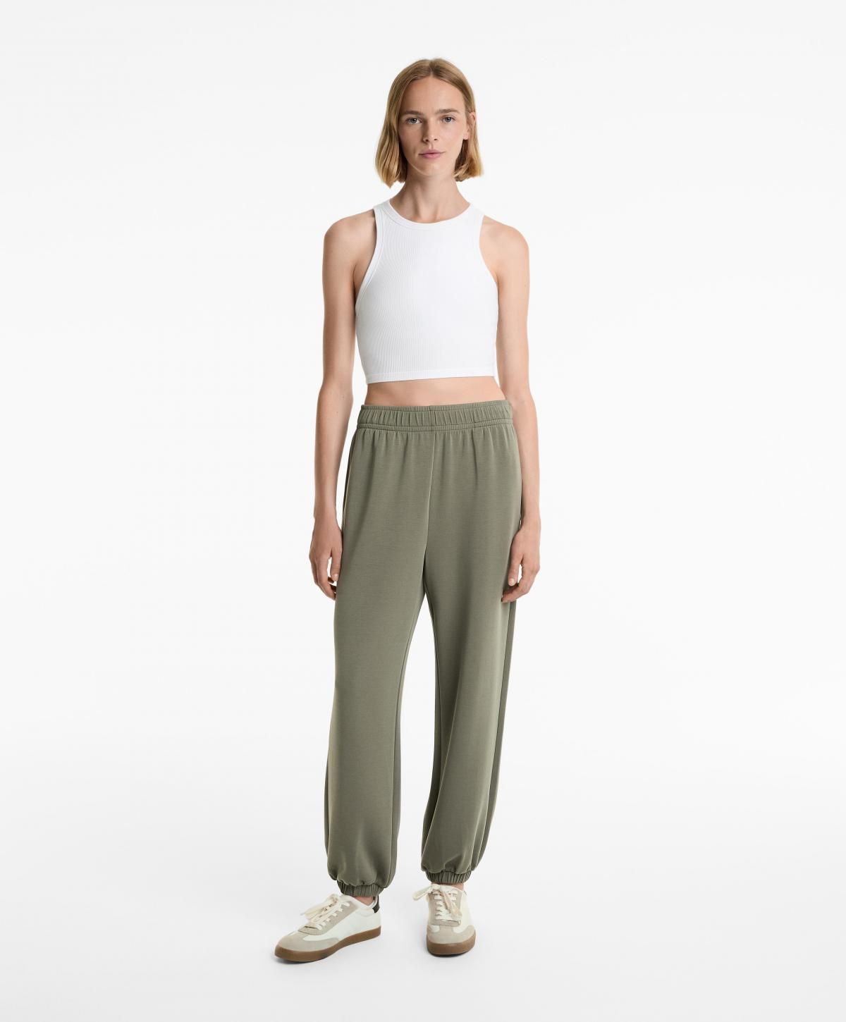 오이쇼 모달 소프트터치 테크니컬 조거팬츠 1142/791 WASHEDKHAKI - 상세 이미지 2