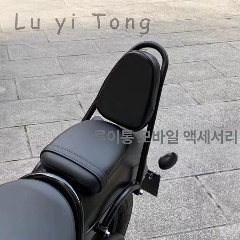 레블 500 등받이 짐대 베이직 폴딩형 운전석 뾰족한 등받이가 있는 등받이 CM500 300 - 상세 이미지 3