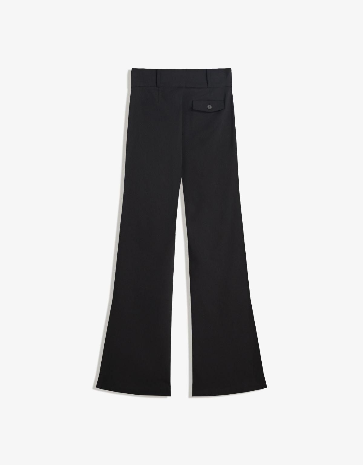버쉬카 부츠컷 테크니컬 뱅갈린 슬랙스 팬츠 5112/741 BLACK - 상세 이미지 5