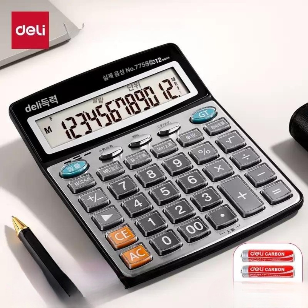 델리 재무용 계산기 공학계산기 전자계산기 재무계산기 1 소리 없음 색상 혼합 837ES
