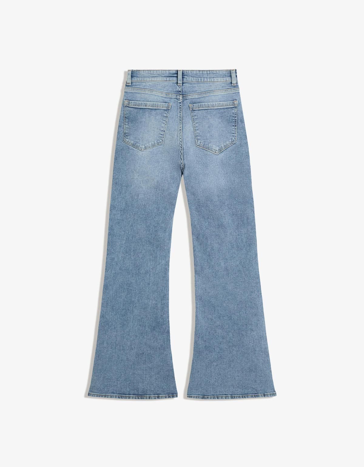 버쉬카 데님 슬릿 부츠컷 플레어 진 5022/211 LIGHT BLUE - 상세 이미지 5