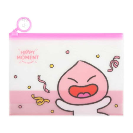 다온다샵 카카오 해피모먼트 PVC 파우치 어피치 (100개입) 여행용세면가방 화장품백 여행화장품파우치 여행파우치 카카오프렌즈파우치