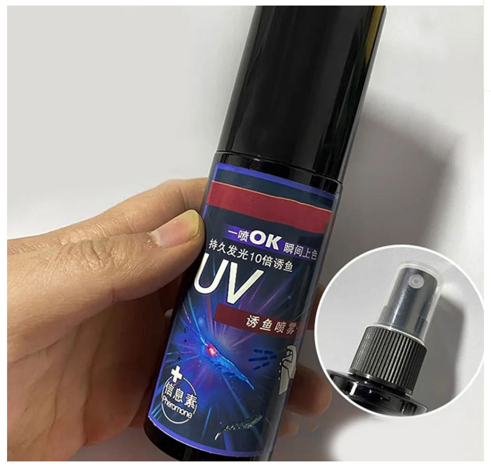 미끼에 뿌려 집어력 극대화 UV 축광 스프레이 100ml 낚시 - 상세 이미지 4