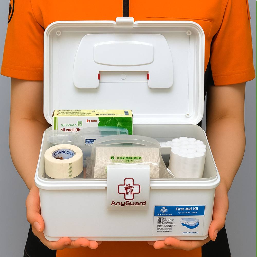 (17종) 소형 가정용 휴대용 구급함 구급상자 FIRSTAIDKIT 응급처치키트 구급가방 - 상품 이미지