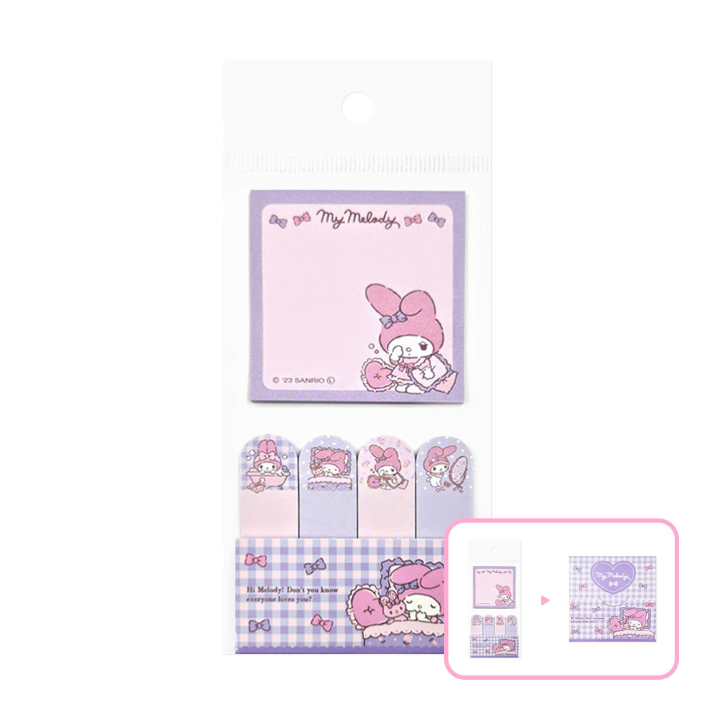 산리오 점착 메모지(마이멜로디) G - 상품 이미지