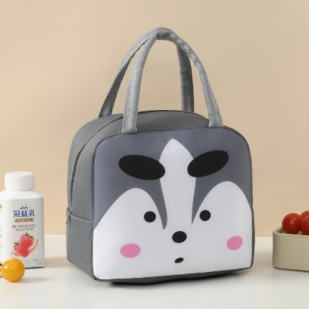 미니 도시락 직장인 피크닉 은박 손잡이 캐릭터 보온 보냉백 주문제작