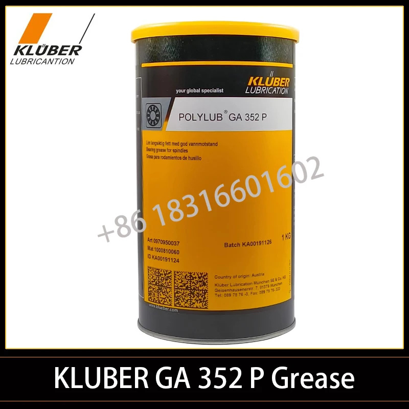 Kluber 윤활 스핀들 베어링 POLYLUB GA 352 P 접착식 장기 그리스 우수내수성 GA352P 1G