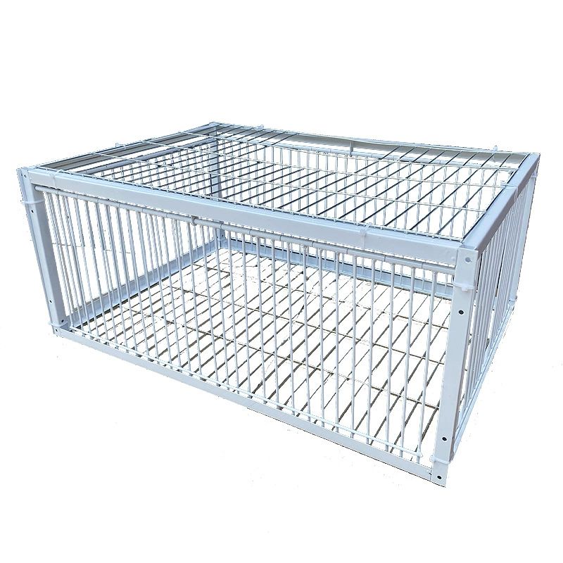 새 덫 철재 사냥 포획기 퇴치 트랩 철장 야생 철망 신형 2cm 90x40x26 4입구 - 상품 이미지