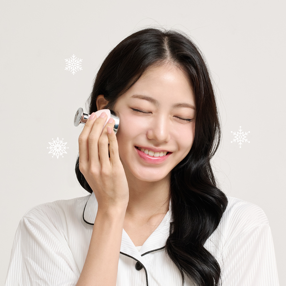 이야온 페이스 쿨러 FC-0724 붓기완화 쿨링진정 컴팩트사이즈 냉마사지기 이야 얼굴마사지 이미지 6