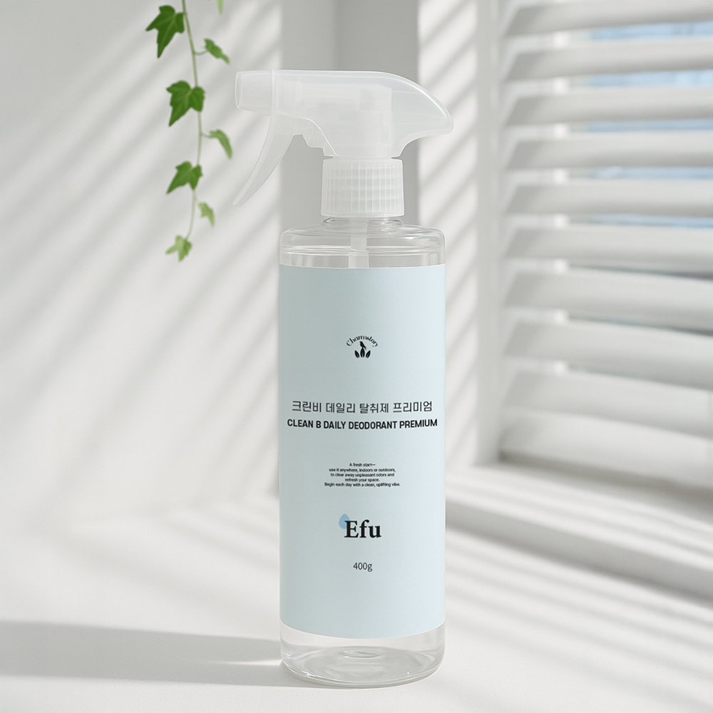 에퓨 데일리 탈취제 400ml 섬유 공간 겸용 생활냄새 싹 냄새를 덮지않고 없애는 탈취 안정성분 - 상세 이미지 2