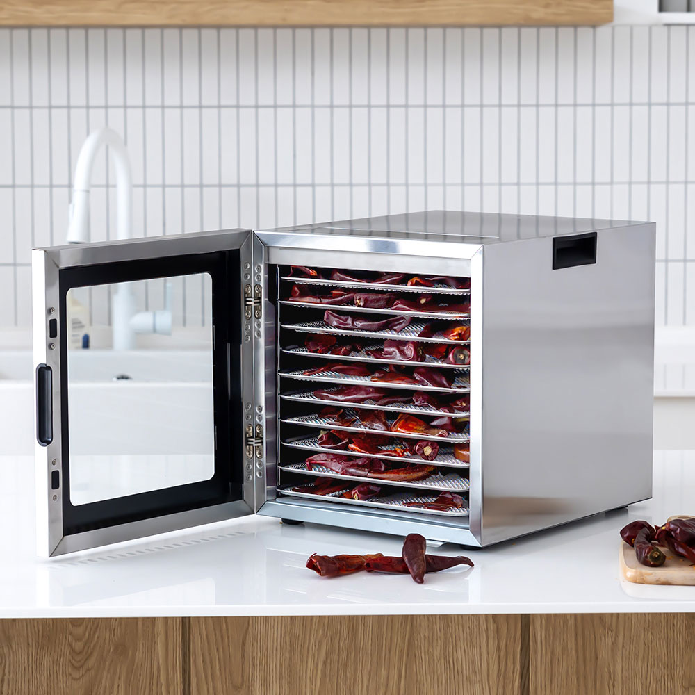 리큅 스테인리스 10단 식품건조기 야채 고추건조 LOD-S1000SS