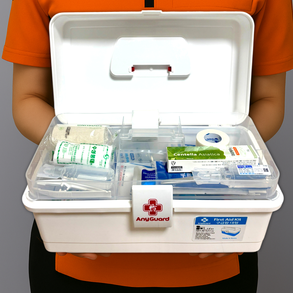 (22종) 대형 가정용 휴대용 구급함 구급상자 FIRSTAIDKIT 응급처치키트 구급가방 - 상품 이미지