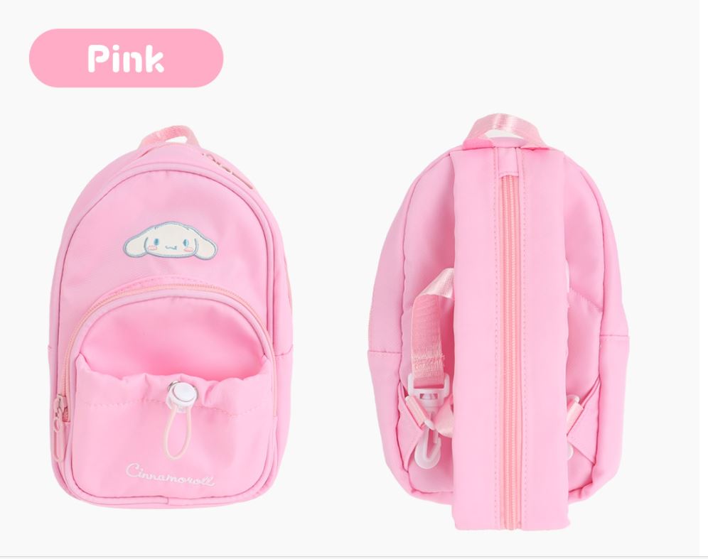 산리오 시나모롤 2WAY 여아 키즈 초등 주니어힙색 슬링백 크로스백 핸드폰가방 조카선물 - 상세 이미지 4