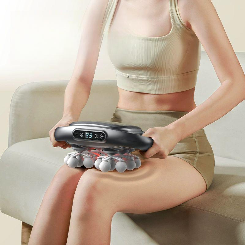 12헤드 근막 마사지기 깊은 휴대용 조직 특수 다기능 12헤드 마사지+50KG A - 상품 이미지