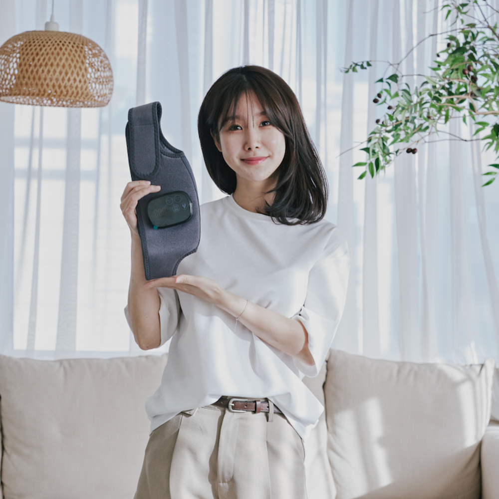 온담셀 어깨 찜질기 무선 온열 전기 무릎 찜질 찜질팩 핫팩 휴대용 온열기