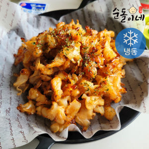 순돌이네 오징어 족살 500g 국산 족살 300g 일회용 버터 서비스 맛있게 먹은 솔직 후기 - 상품 이미지 1