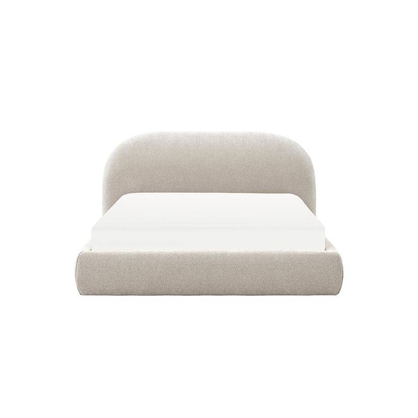 마테라소 오브 패브릭 침대 Q(퀸), 그레이(베이스11cm)