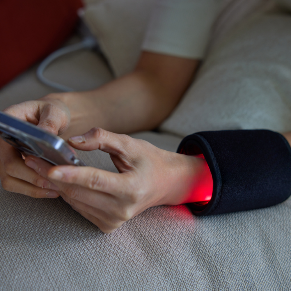 온담셀 근적외선 손 발 목 무릎 찜질기 손목 발목 온열기 온열 찜질기