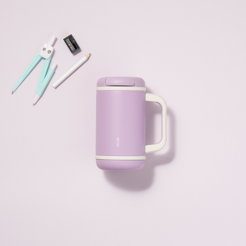 밀페형텀블러 락앤락 손잡이 머그 각인텀블러 440ml - 상세 이미지 2