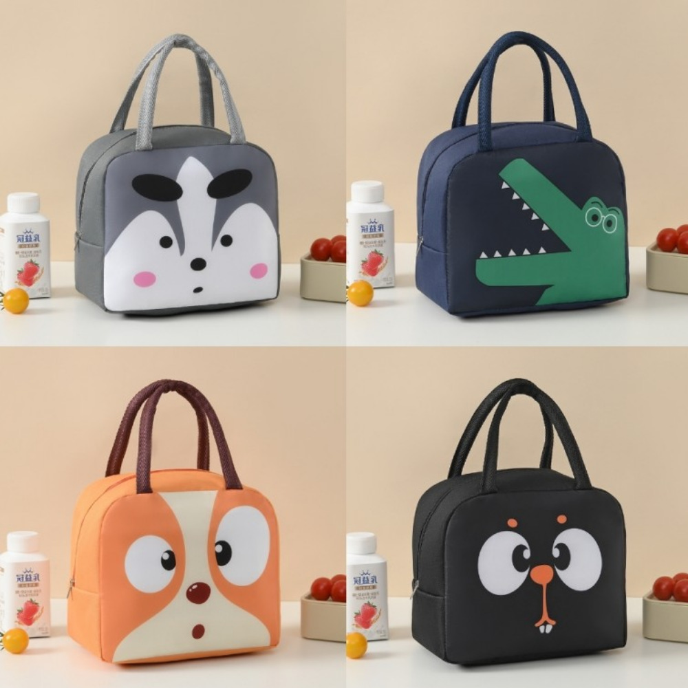 미니 도시락 직장인 피크닉 은박 손잡이 캐릭터 보온 보냉백 주문제작