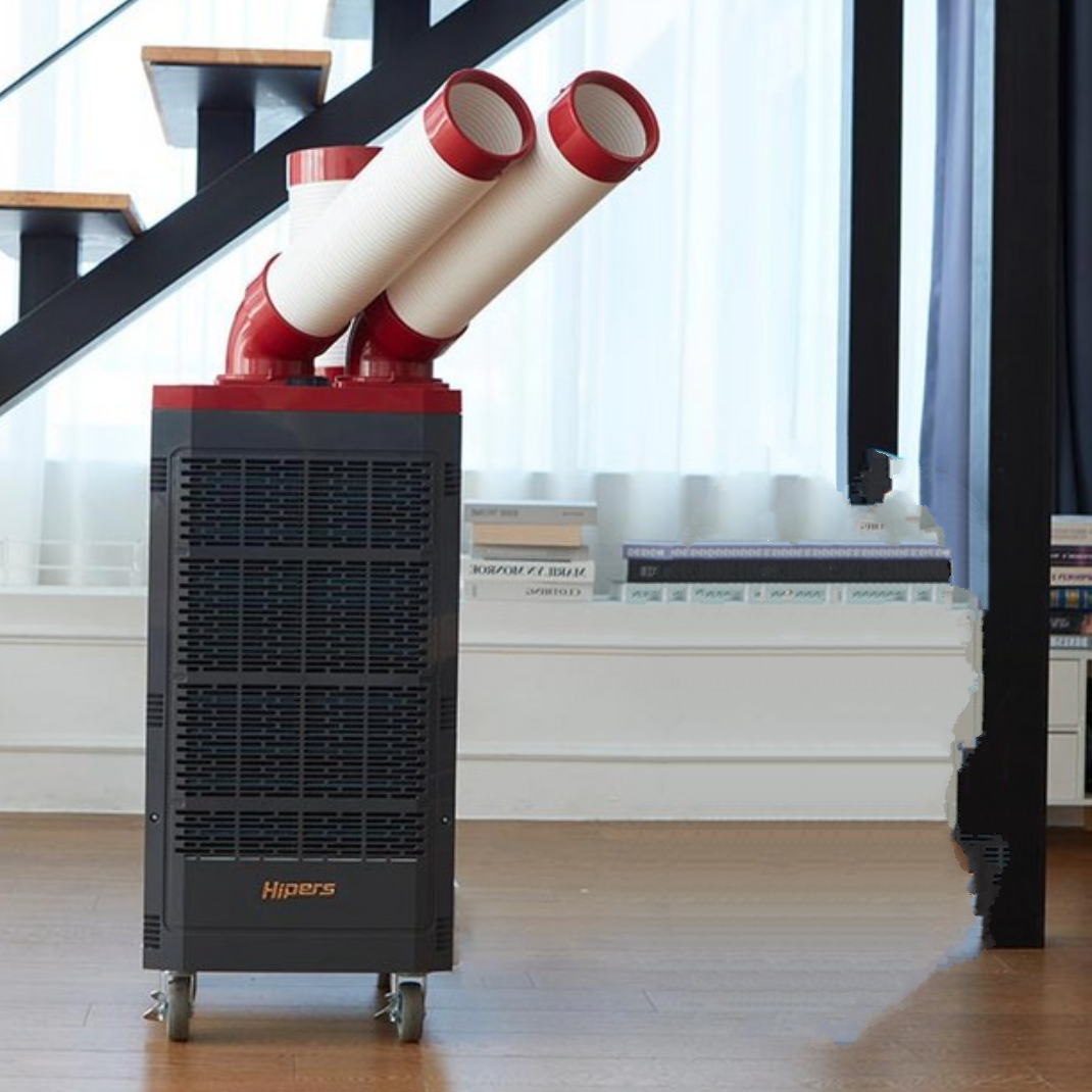 공장 업소용 대형 냉풍기 코끼리 냉풍기 공업용 산업용 냉풍기 2구