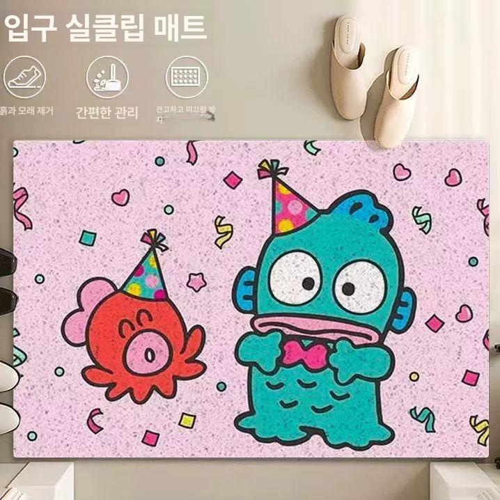 한교동 발매트 현관 매트 미끄럼 방지 카펫 내마모성 산리오 - 상세 이미지 3
