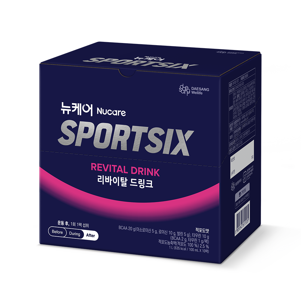 [운동 후] 스포식스 리바이탈 드링크 100ml 10개입, 1개 - 상세 이미지 4