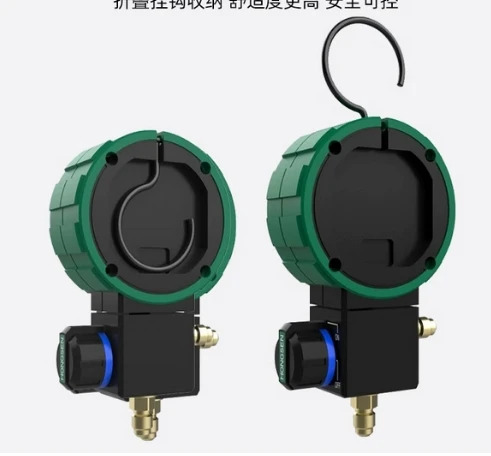 HS-D480AH/L-36 디지털 냉매 불소화 게이지 세트 씨앗 액체 충전 대피