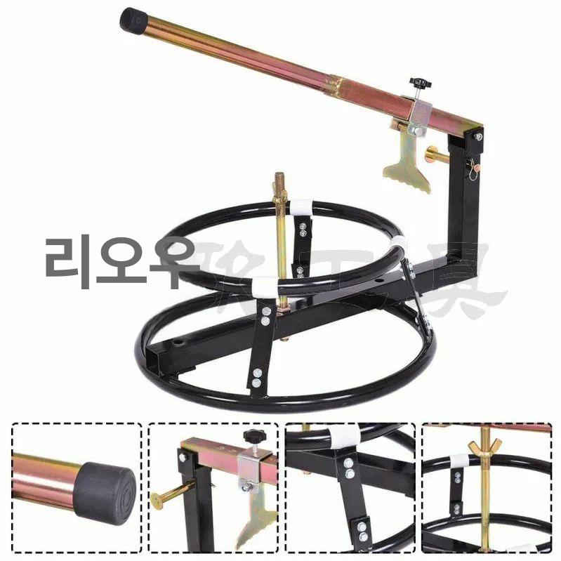 타이어 탈착기 오토바이 교체 체인저 분해 정비 수리 블랙 타이어 체인저 - 상세 이미지 4