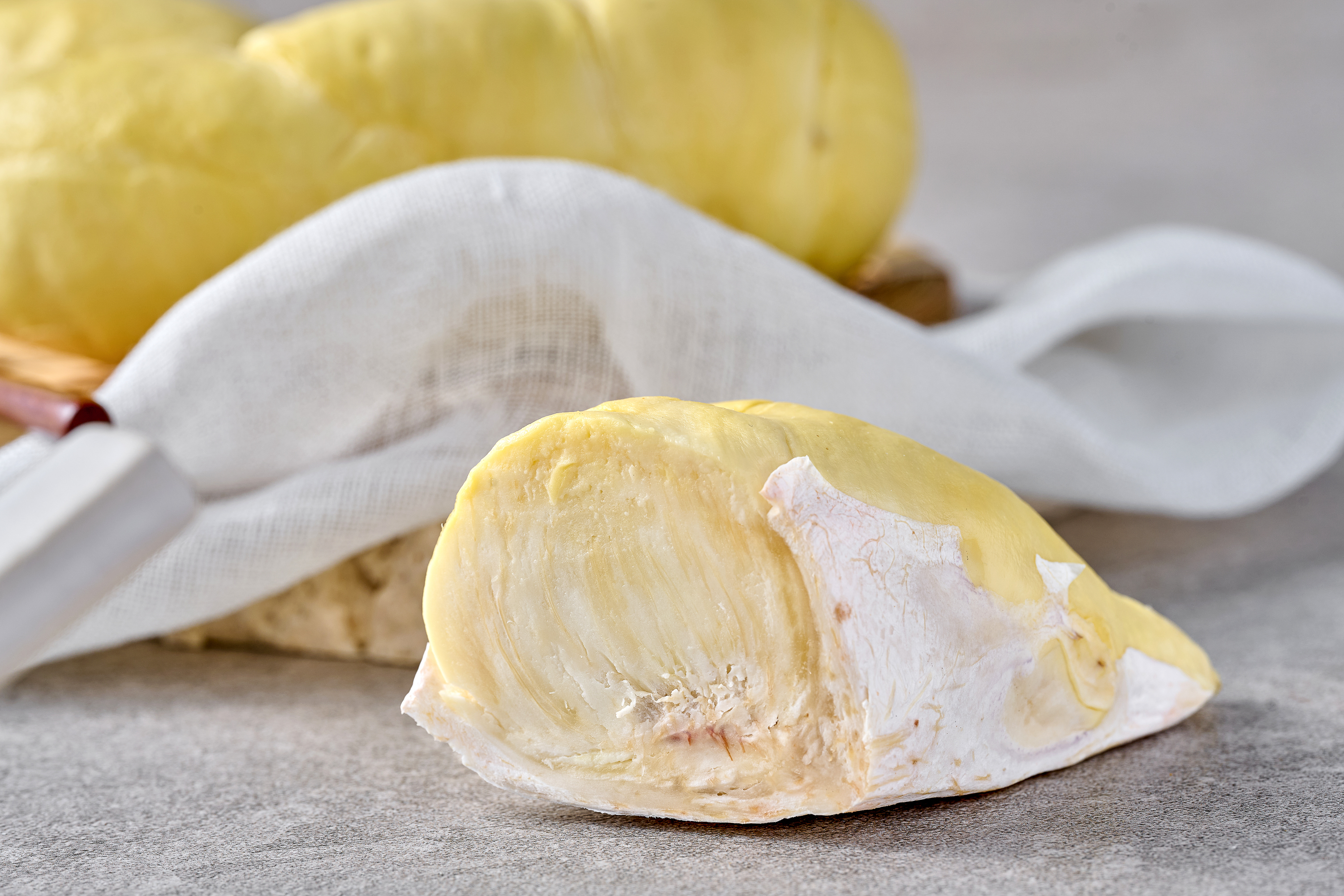 프리미엄 태국 몬통 깐두리안 생과 열대과일 두리안 500g 1kg 2kg - 상세 이미지 3