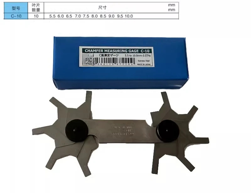 스테인레스 스틸 C-앵글 게이지 모따기 C-5 C-10 C-215 C-163