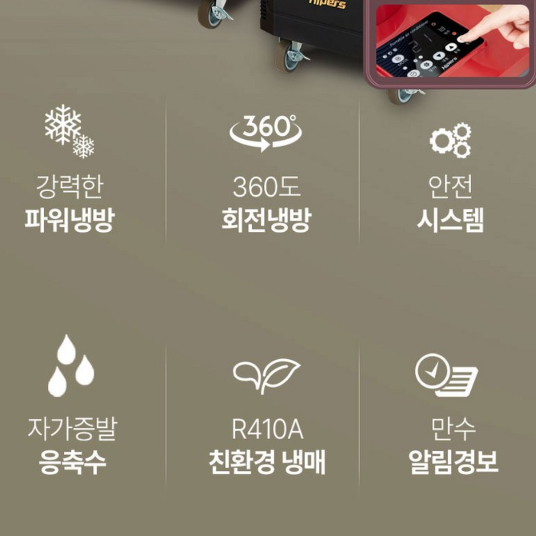 공장 업소용 대형 냉풍기 코끼리 냉풍기 공업용 산업용 냉풍기 2구 - 상세 이미지 4
