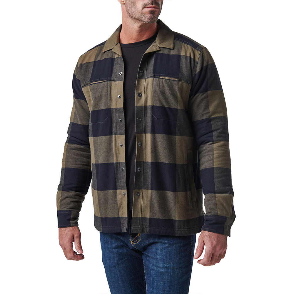5.11 택티컬 세스 셔츠 자켓(레인저그린 체크) - Seth Shirt Jacket(RangerGreen Plaid) - 상세 이미지 2