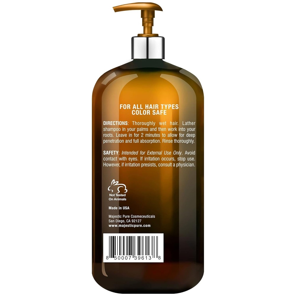 Majestic Pure Apple Cider 매직퓨어 사과식초 샴푸 16oz - 상세 이미지 4
