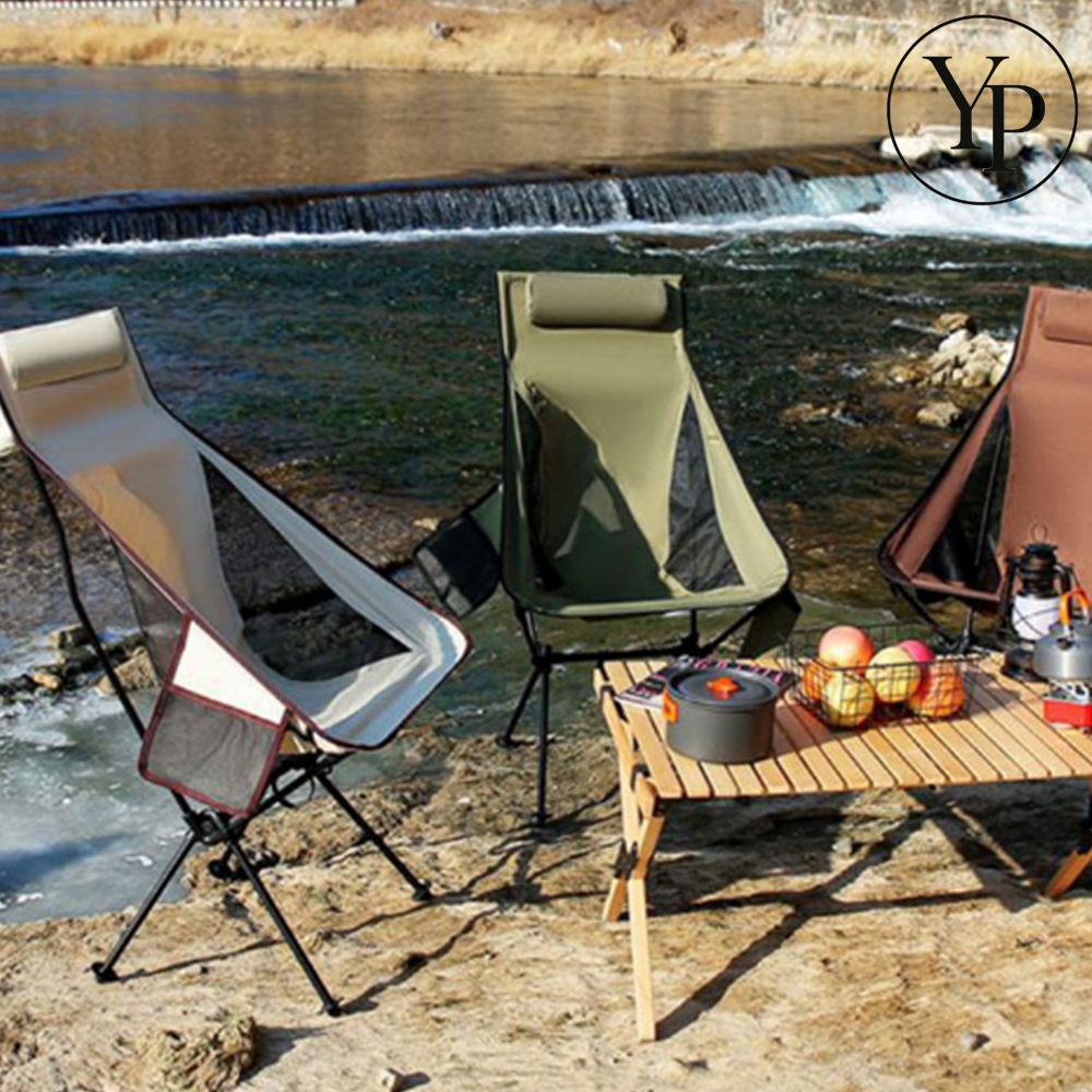 접이식 헤드쿠션 캠핑용 의자 낚시 백패킹 차박 휴대용 야외 간편 간이 보조 등받이 체어