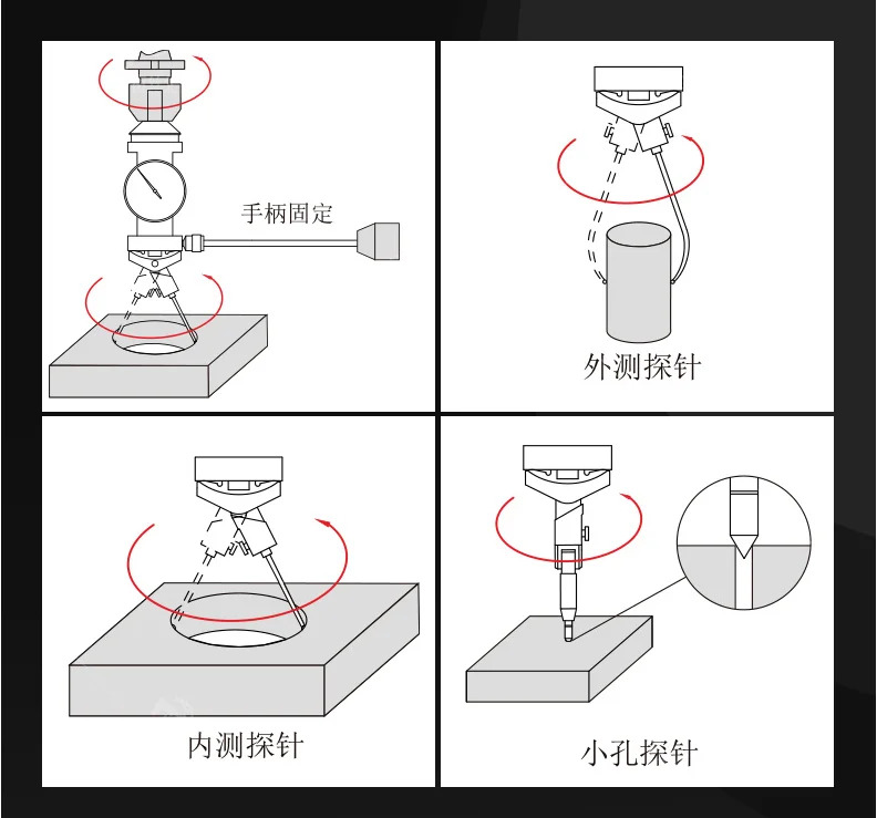 Asimato 독일 Andu 공작 기계 센터 파인딩 게이지 469-00-6 포지셔닝 레버리지 테이블