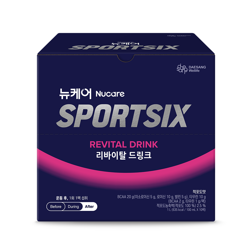 [운동 후] 스포식스 리바이탈 드링크 100ml 10개입, 1개 - 상세 이미지 3