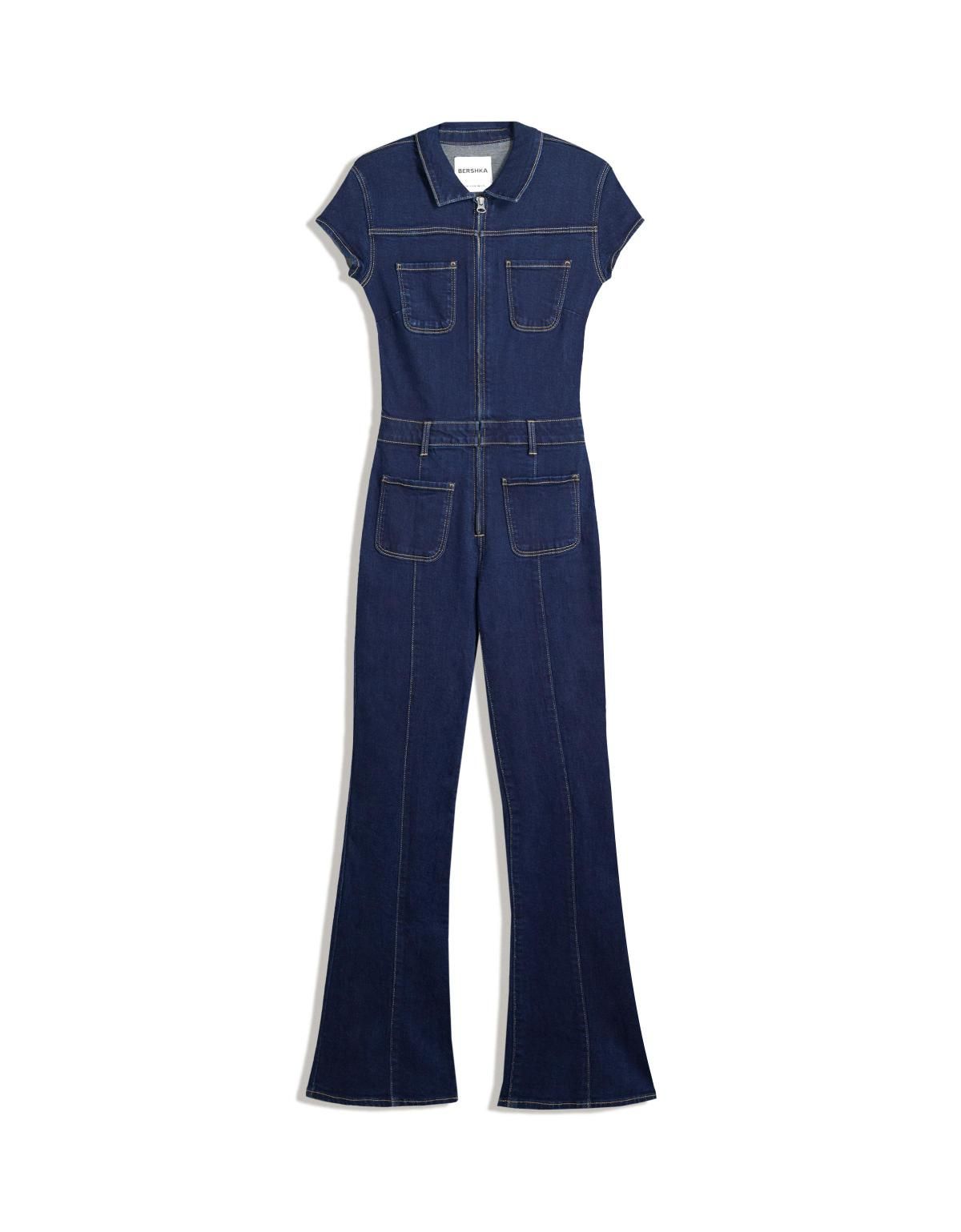버쉬카 트렌디 데님 점프수트 8499/534 NAVY - 상세 이미지 2