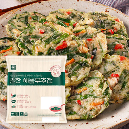 사옹원 알찬 해물부추전 1kg 냉동