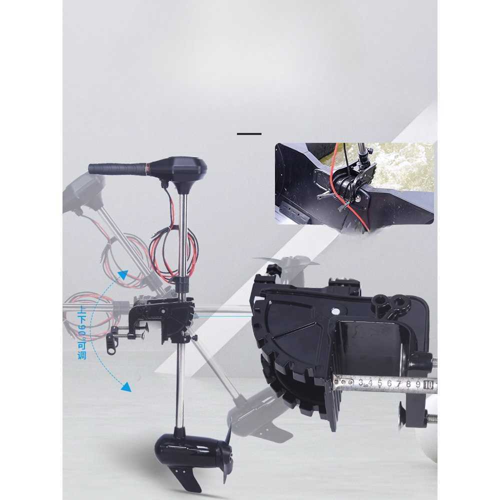보트 선외기 12V 프로펠러 전동 추진기 고강도 날개 무브러시 12vp80(1000kg) - 상세 이미지 3