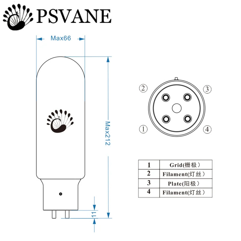Voice of Nobles PSVANE 하이엔드 Acme 튜브 A845 튜브생성 WE845