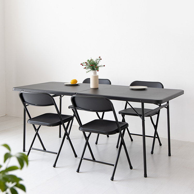 캠폴 캠핑 접이식테이블 NT5183 블랙 4830.1218