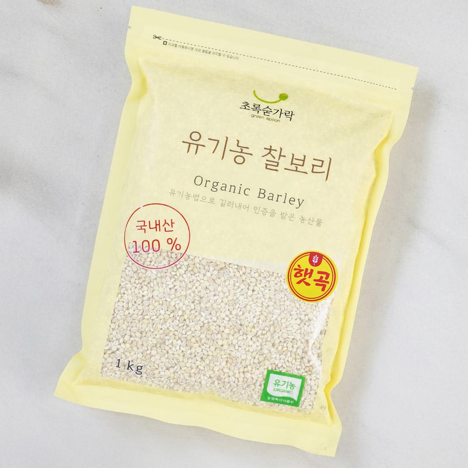 메가마트 유기농 찰보리/국내산 1kg - 상세 이미지 2