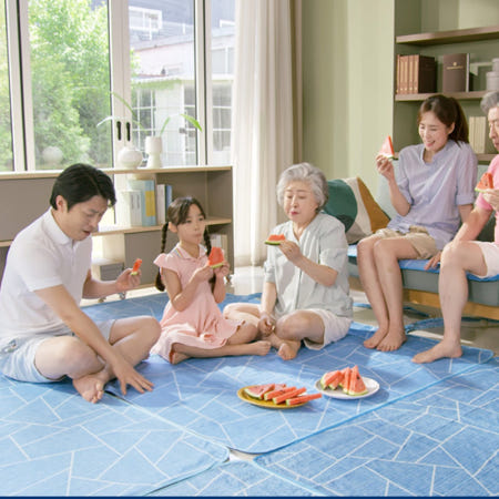 물순환식 일월 에어컨매트 냉수마찰 아이스매트/물매트 얼음매트 냉감매트 캠핑매트 쿨매트