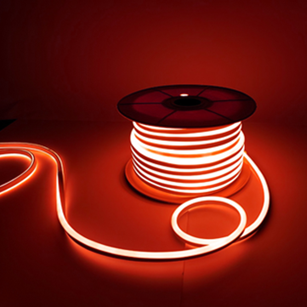 선세이브 LED 네온플렉스 10m AC 220V 전원포함 논네온 줄조명 레드