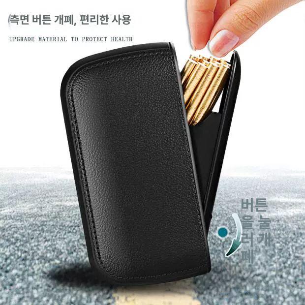 휴대용 담배케이스 슬림 가벼운 자외선차단 방수 풀카본 콜로라도 레드 - 상세 이미지 3