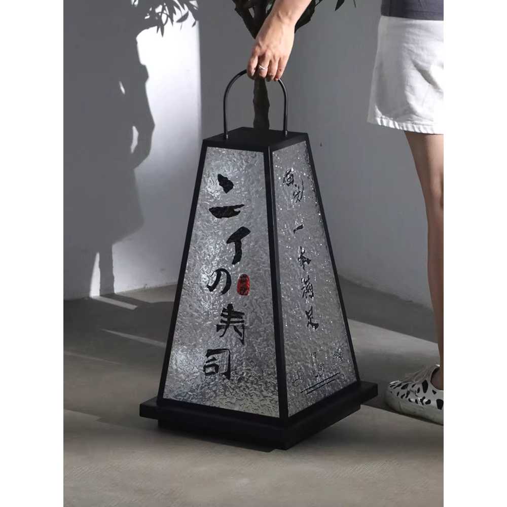 이자카야 입간판 일본 감성 LED 조명 복고풍 광고 59x35x15cm - 상세 이미지 5