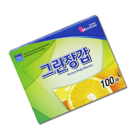 위생장갑 100매 일회용비닐장갑